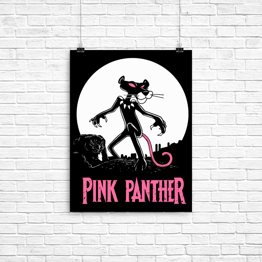 Pink Panther Poster - Adult & Kids T-Shirts, Sweatshirts & Hoodies apparel design preview 1