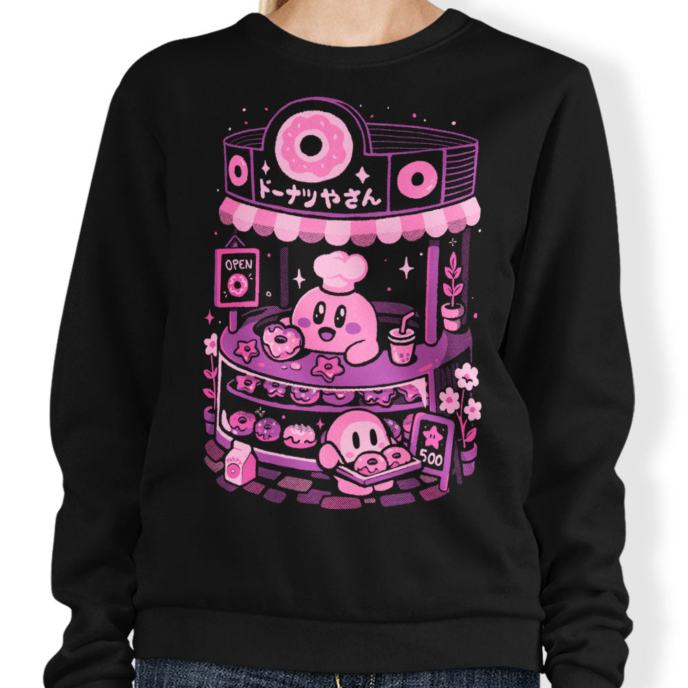 Pink Puff Donuts - Adult & Kids T-Shirts, Sweatshirts & Hoodies apparel design preview 1