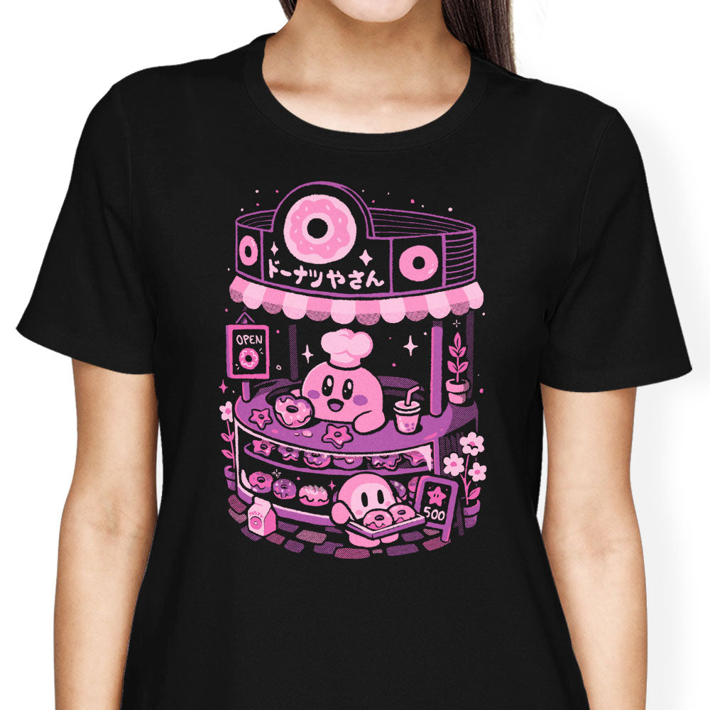 Pink Puff Donuts Women's Apparel - Adult & Kids T-Shirts, Sweatshirts & Hoodies apparel design preview 2
