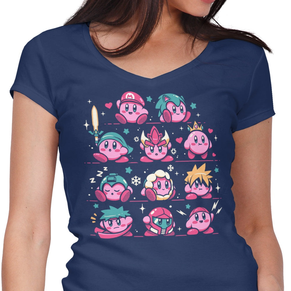 Pink Warriors Women's V-Neck - Adult & Kids T-Shirts, Sweatshirts & Hoodies apparel design preview 1