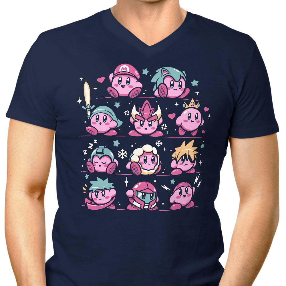 Pink Warriors Men's V-Neck - Adult & Kids T-Shirts, Sweatshirts & Hoodies apparel design preview 1