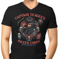Pirata Codex Men's V-Neck - Adult & Kids T-Shirts, Sweatshirts & Hoodies apparel design preview 1