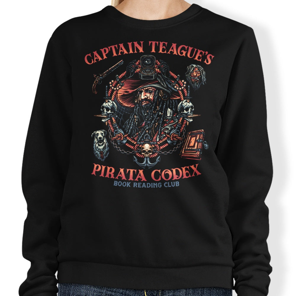 Pirata Codex - Adult & Kids T-Shirts, Sweatshirts & Hoodies apparel design preview 1