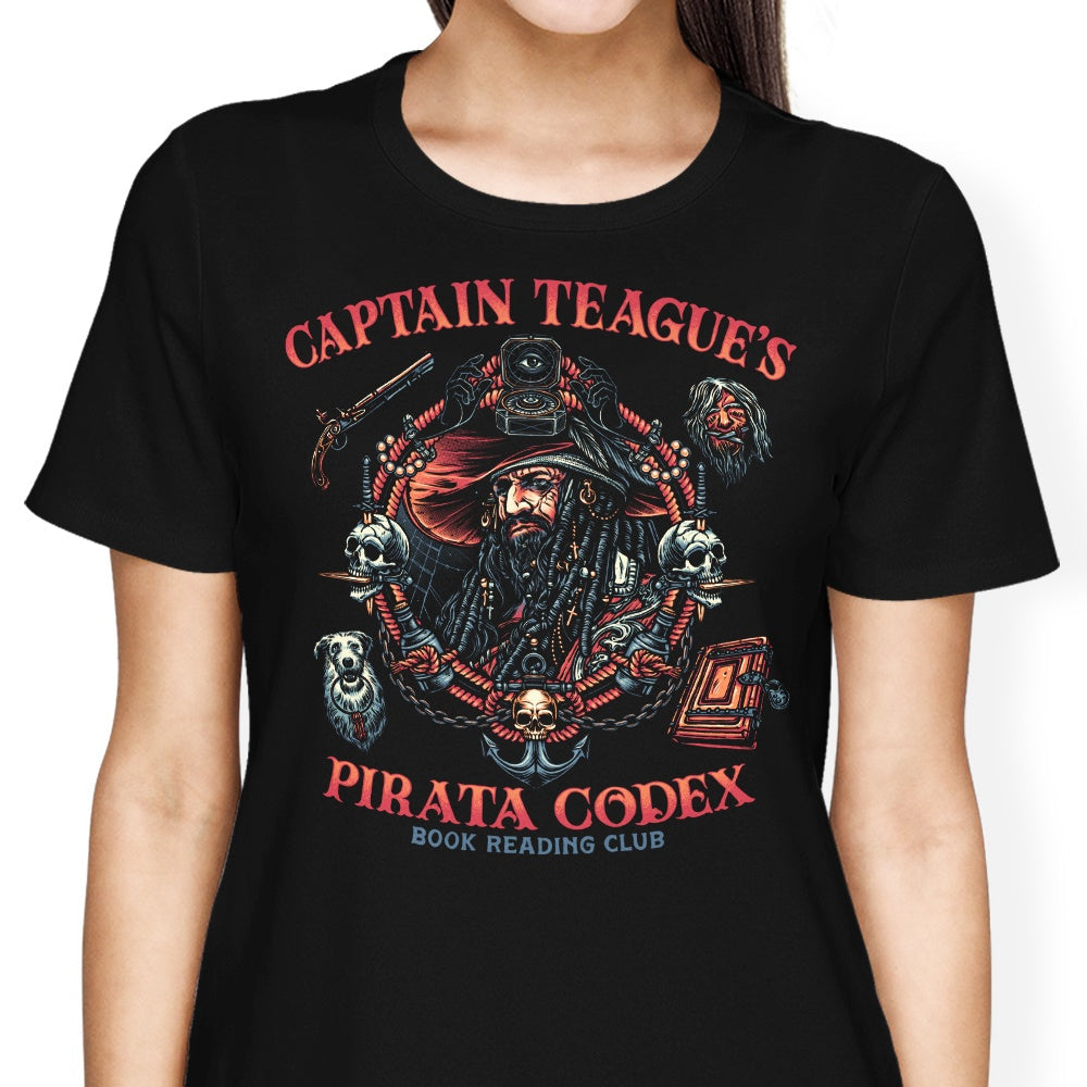 Pirata Codex Women's Apparel - Adult & Kids T-Shirts, Sweatshirts & Hoodies apparel design preview 1
