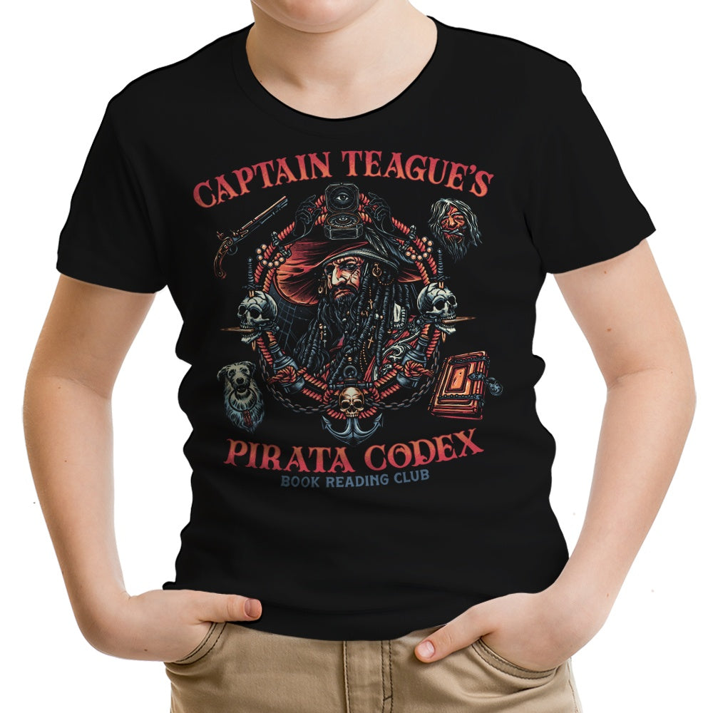 Pirata Codex Youth Apparel - Adult & Kids T-Shirts, Sweatshirts & Hoodies apparel design preview 1