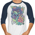 Pisces 3/4 Sleeve Raglan - Adult & Kids T-Shirts, Sweatshirts & Hoodies apparel design preview 1