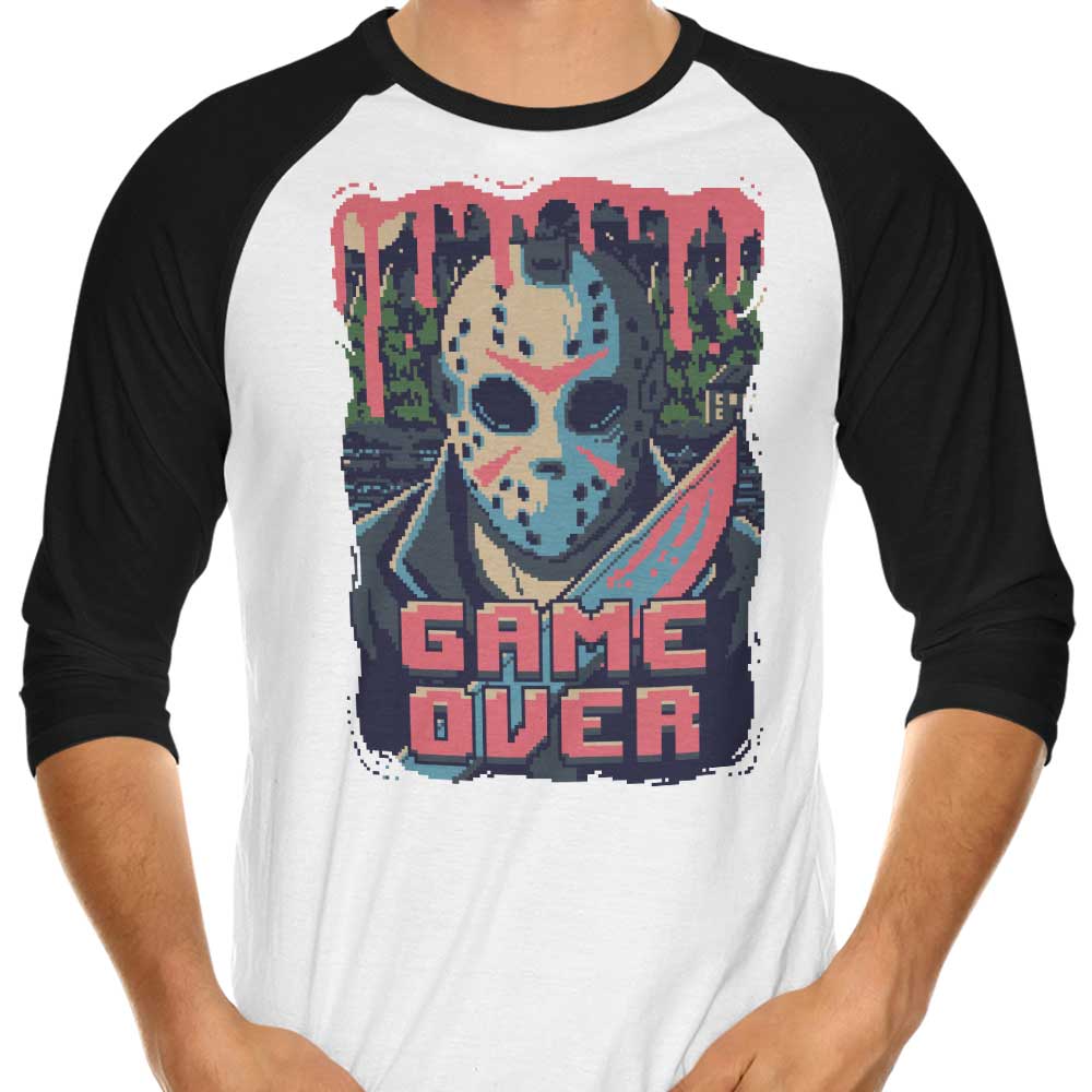 Pixel 13 3/4 Sleeve Raglan - Adult & Kids T-Shirts, Sweatshirts & Hoodies apparel design preview 1