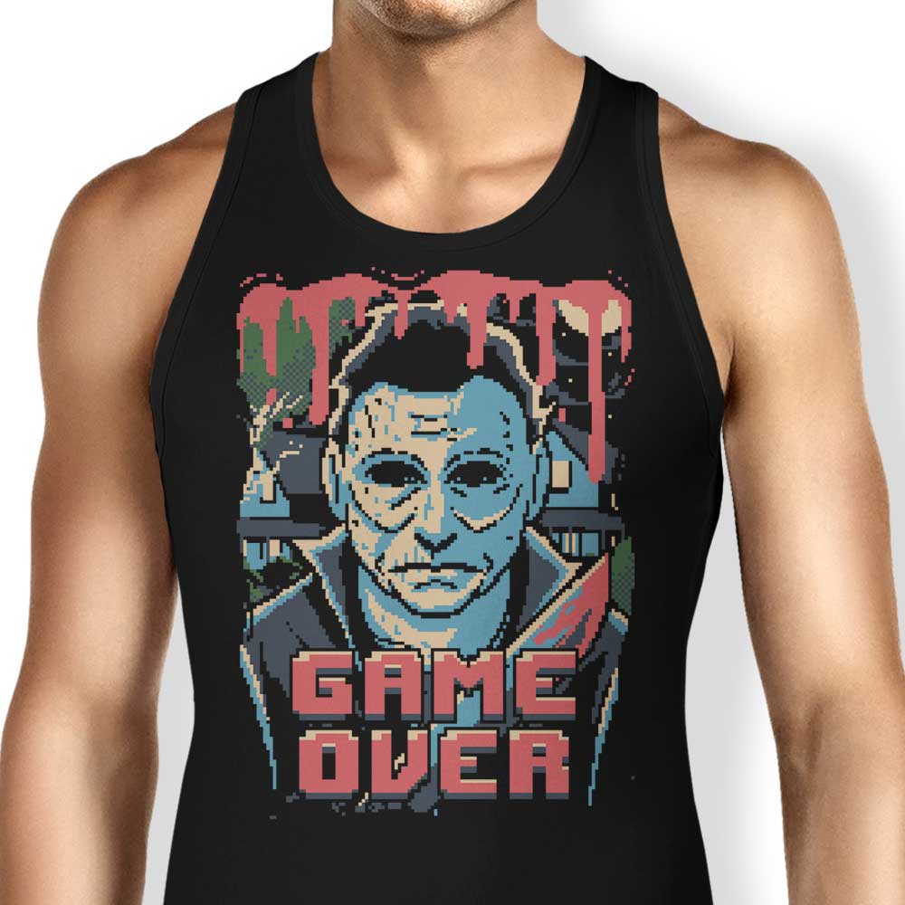 Pixel Halloween Tank Top - Adult & Kids T-Shirts, Sweatshirts & Hoodies apparel design preview 1