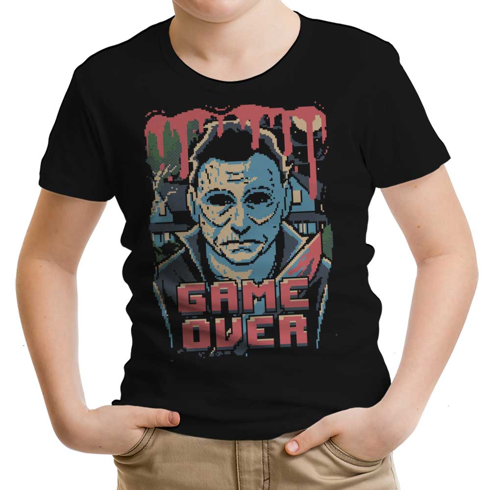 Pixel Halloween Youth Apparel - Adult & Kids T-Shirts, Sweatshirts & Hoodies apparel design preview 1