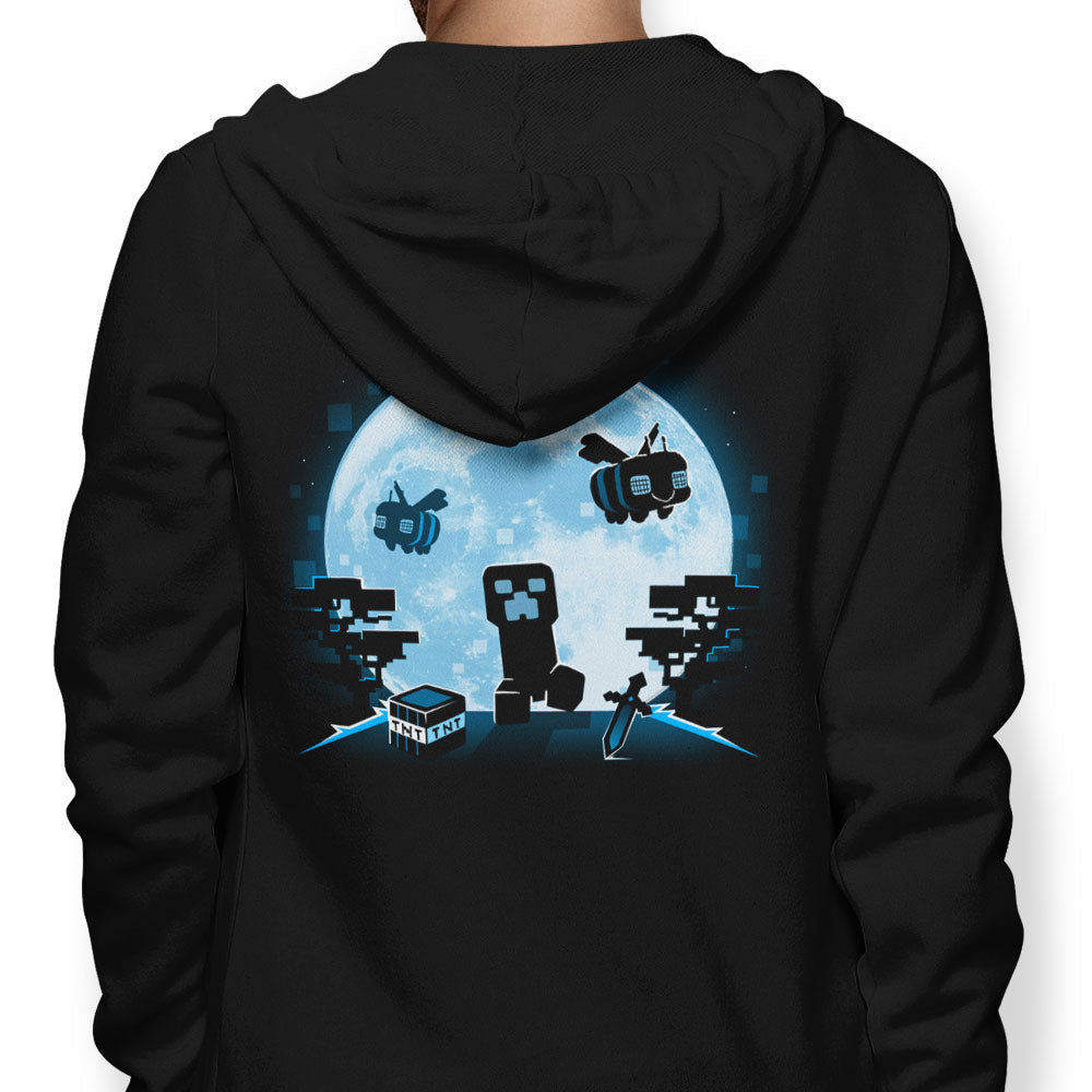 Pixel Moon - Adult & Kids T-Shirts, Sweatshirts & Hoodies apparel design preview 1