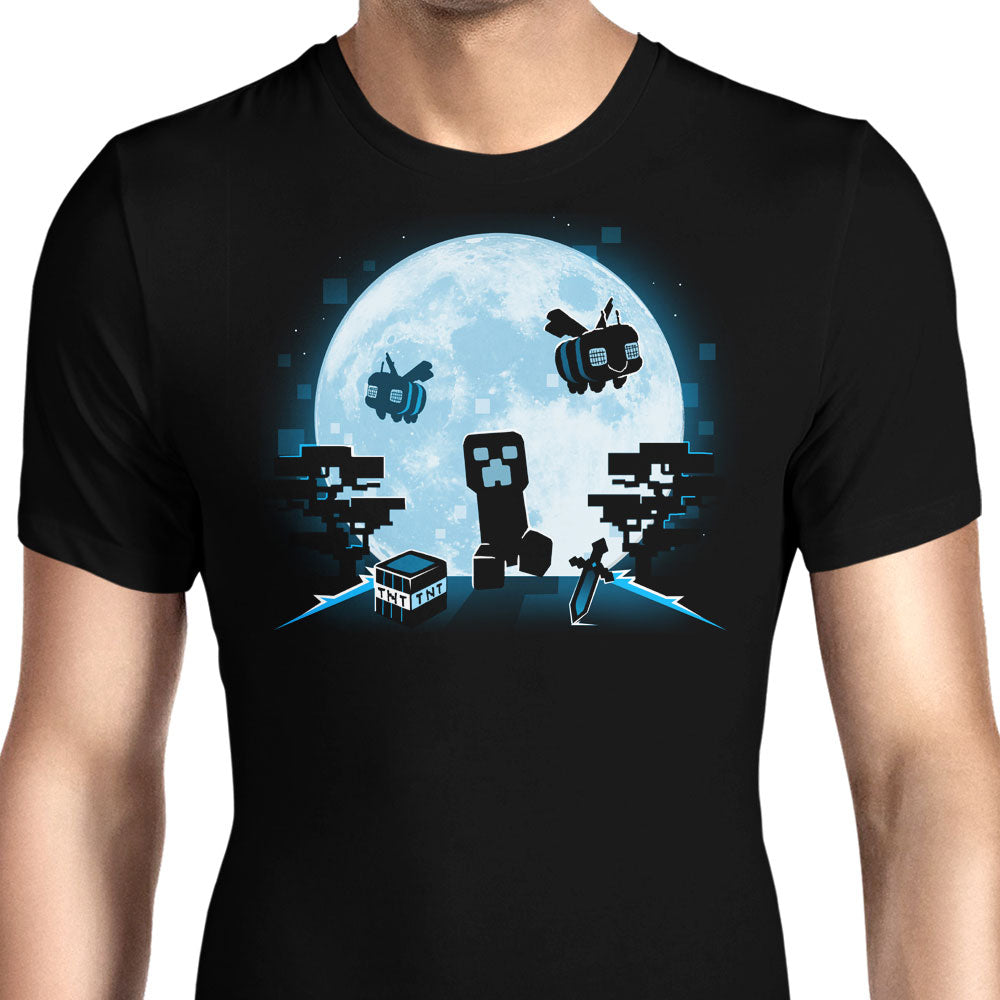Pixel Moon Men's Apparel - Adult & Kids T-Shirts, Sweatshirts & Hoodies apparel design preview 1