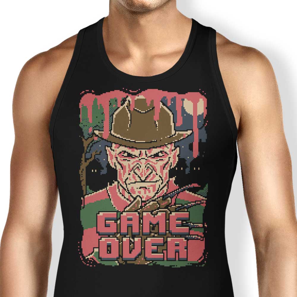 Pixel Nightmare Tank Top - Adult & Kids T-Shirts, Sweatshirts & Hoodies apparel design preview 1