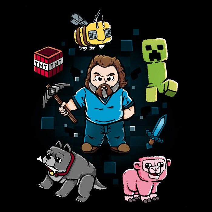 Pixel World Men's Apparel - Adult & Kids T-Shirts, Sweatshirts & Hoodies apparel design preview 2
