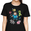 Pixel World Women's Apparel - Adult & Kids T-Shirts, Sweatshirts & Hoodies apparel design preview 1