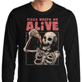Pizza Keeps Me Alive - Adult & Kids T-Shirts, Sweatshirts & Hoodies apparel design preview 1
