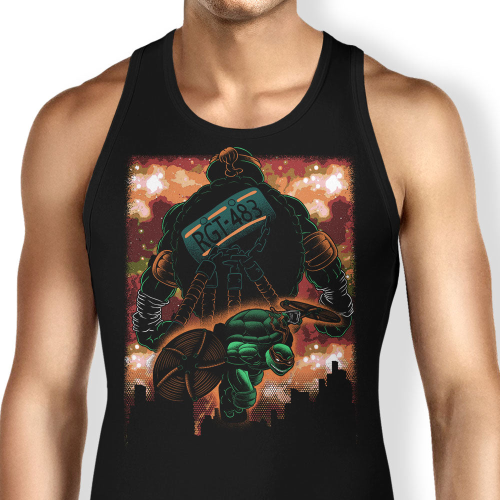 Pizza Power Tank Top - Adult & Kids T-Shirts, Sweatshirts & Hoodies apparel design preview 1