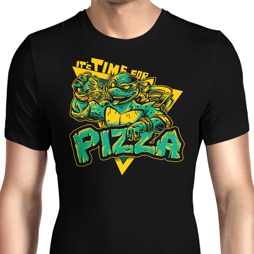 Pizza Time Men's Apparel - Adult & Kids T-Shirts, Sweatshirts & Hoodies apparel design preview 1