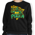 Pizza Time - Adult & Kids T-Shirts, Sweatshirts & Hoodies apparel design preview 1