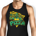 Pizza Time Tank Top - Adult & Kids T-Shirts, Sweatshirts & Hoodies apparel design preview 1