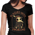 Plagued with Problems Women's V-Neck - Adult & Kids T-Shirts, Sweatshirts & Hoodies apparel design preview 1