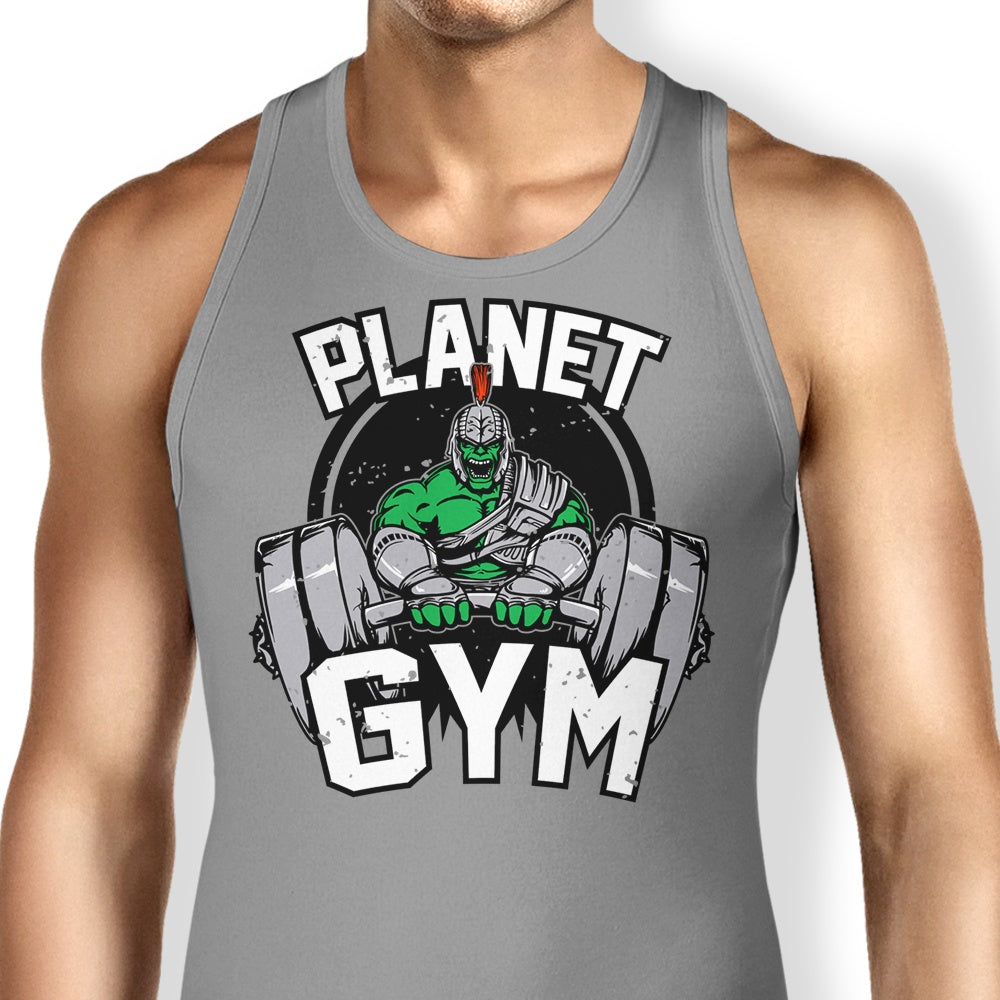 Planet Gym Tank Top - Adult & Kids T-Shirts, Sweatshirts & Hoodies apparel design preview 1