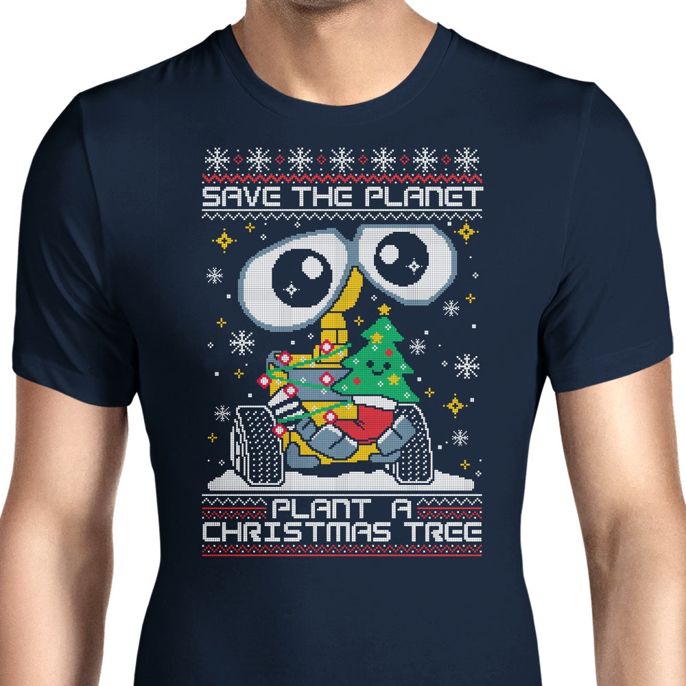 Plant a Christmas Tree Men's Apparel - Adult & Kids T-Shirts, Sweatshirts & Hoodies apparel design preview 1
