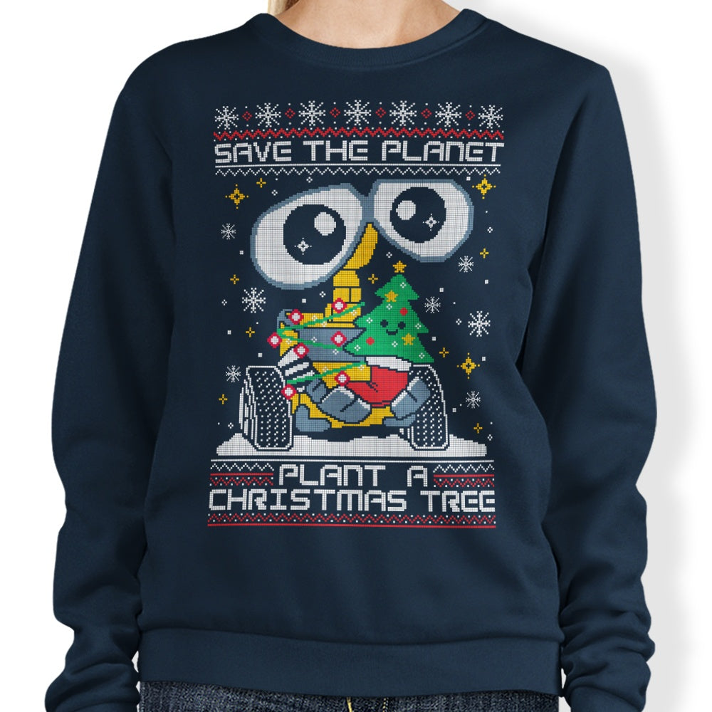 Plant a Christmas Tree - Adult & Kids T-Shirts, Sweatshirts & Hoodies apparel design preview 1