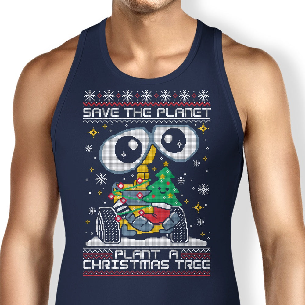 Plant a Christmas Tree Tank Top - Adult & Kids T-Shirts, Sweatshirts & Hoodies apparel design preview 1
