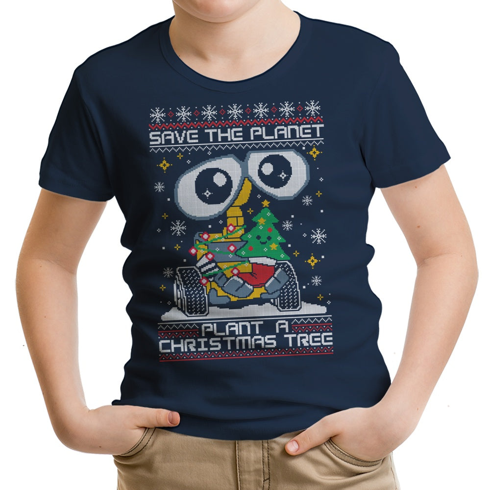 Plant a Christmas Tree Youth Apparel - Adult & Kids T-Shirts, Sweatshirts & Hoodies apparel design preview 1