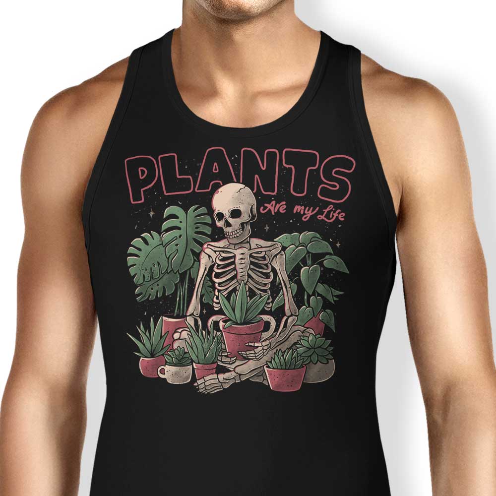 Plants are My Life Tank Top - Adult & Kids T-Shirts, Sweatshirts & Hoodies apparel design preview 1