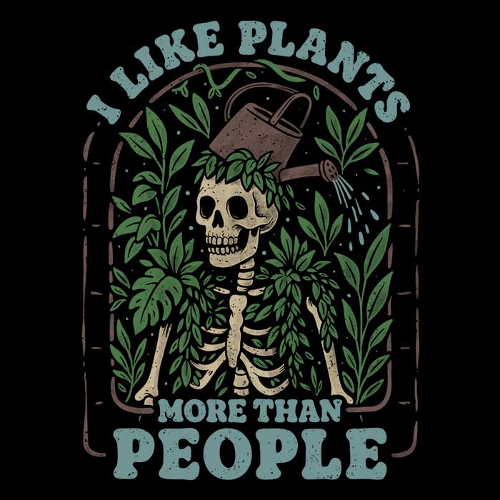 Plants More Than People Men's Apparel - Adult & Kids T-Shirts, Sweatshirts & Hoodies apparel design preview 2
