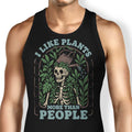 Plants More Than People Tank Top - Adult & Kids T-Shirts, Sweatshirts & Hoodies apparel design preview 1