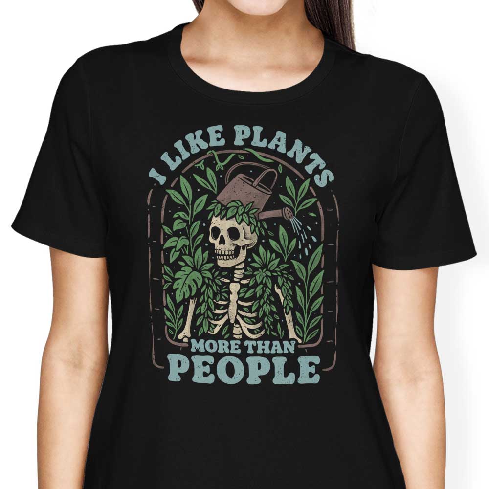 Plants More Than People Women's Apparel - Adult & Kids T-Shirts, Sweatshirts & Hoodies apparel design preview 1