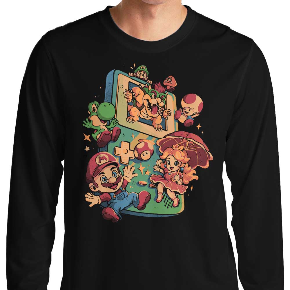 Plumber Game - Adult & Kids T-Shirts, Sweatshirts & Hoodies apparel design preview 1