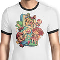 Plumber Game Ringer - Adult & Kids T-Shirts, Sweatshirts & Hoodies apparel design preview 1