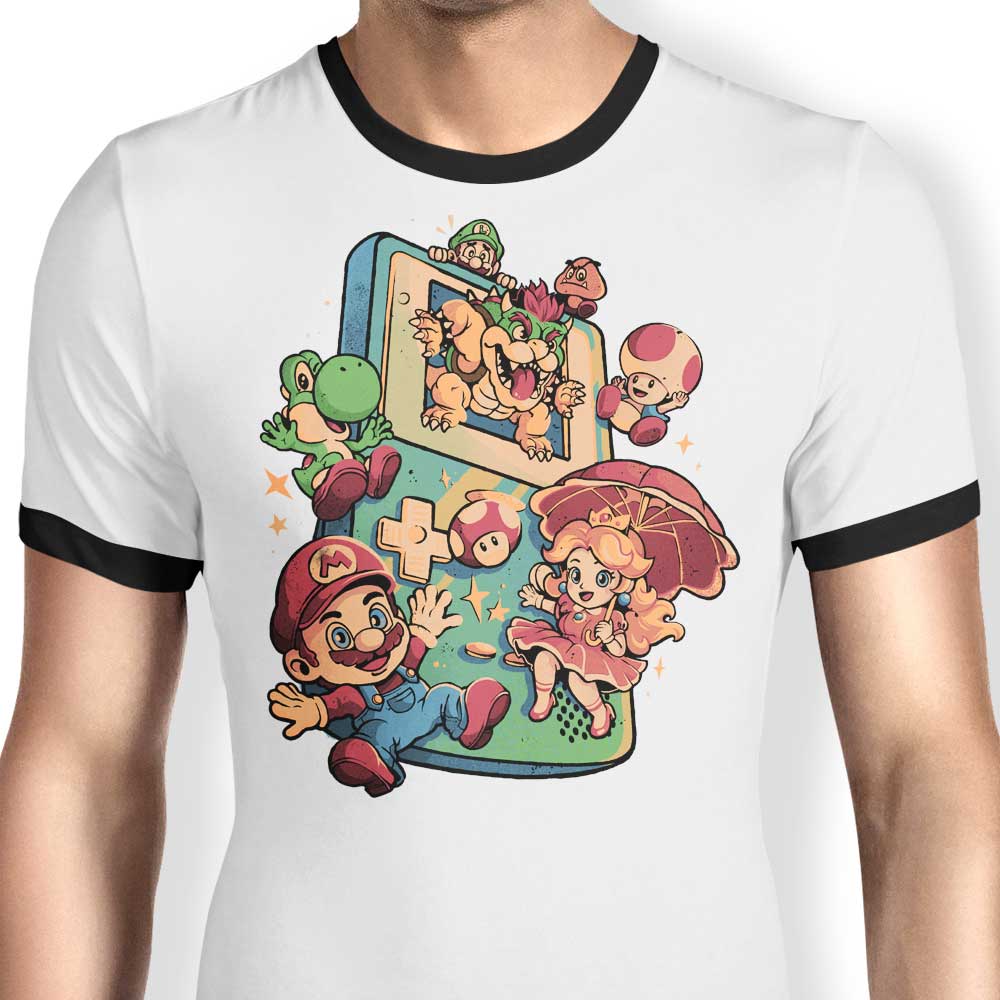 Plumber Game Ringer - Adult & Kids T-Shirts, Sweatshirts & Hoodies apparel design preview 1