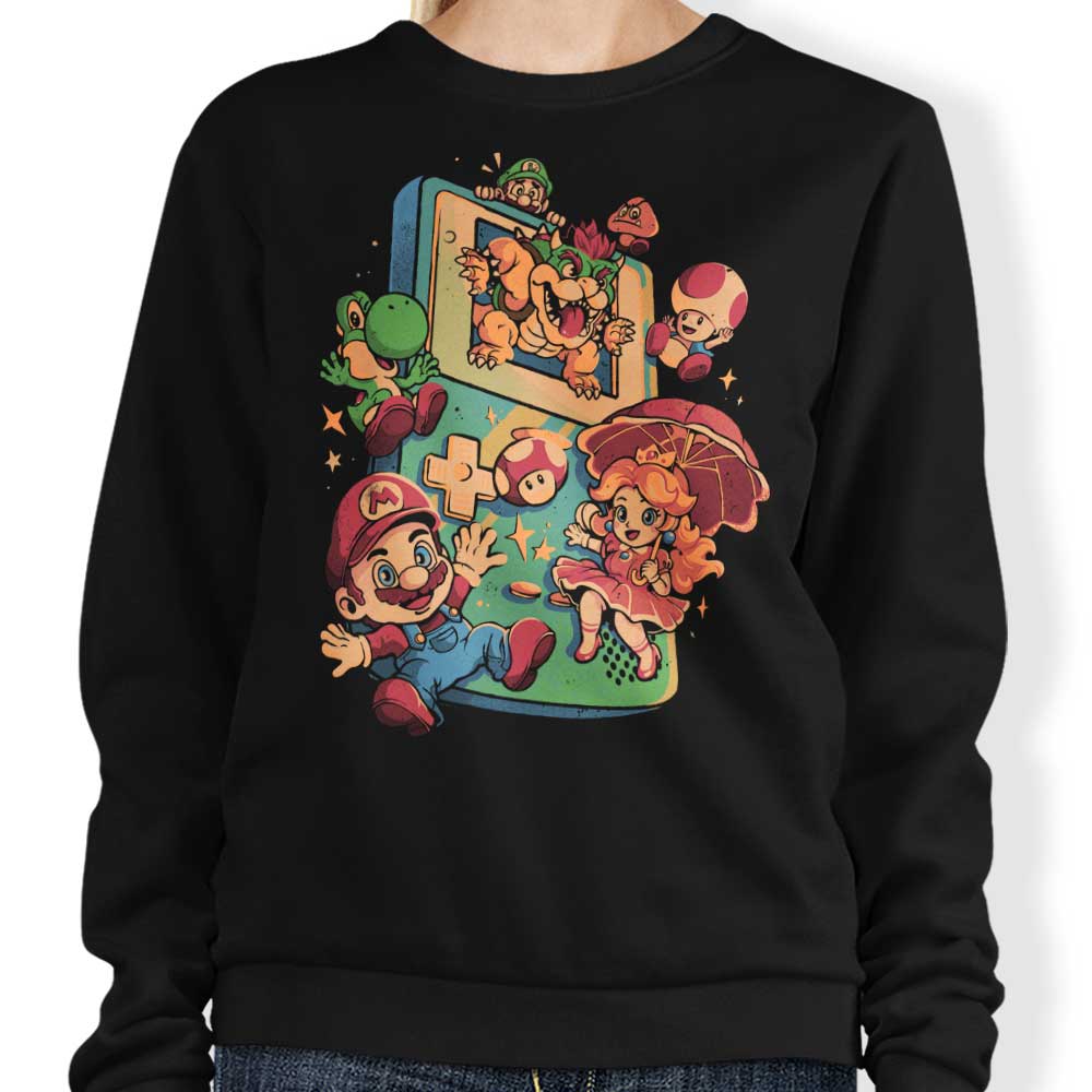 Plumber Game - Adult & Kids T-Shirts, Sweatshirts & Hoodies apparel design preview 1