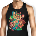 Plumber Game Tank Top - Adult & Kids T-Shirts, Sweatshirts & Hoodies apparel design preview 1