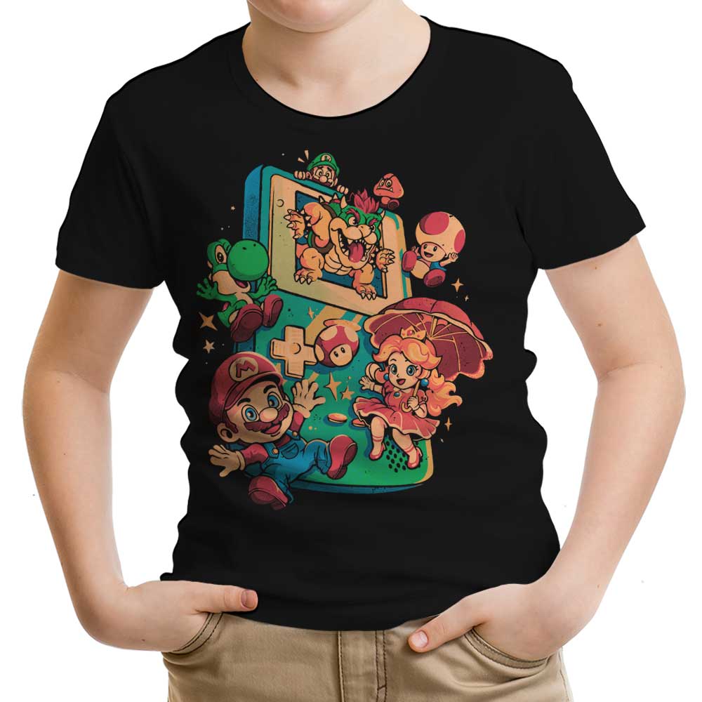 Plumber Game Youth Apparel - Adult & Kids T-Shirts, Sweatshirts & Hoodies apparel design preview 1
