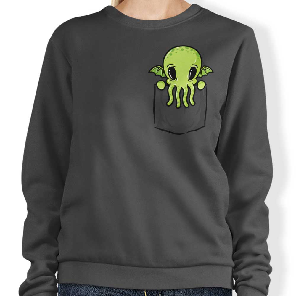 Pocket Cthulhu - Adult & Kids T-Shirts, Sweatshirts & Hoodies apparel design preview 1