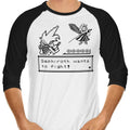 Pocket Fantasy VII 3/4 Sleeve Raglan - Adult & Kids T-Shirts, Sweatshirts & Hoodies apparel design preview 1