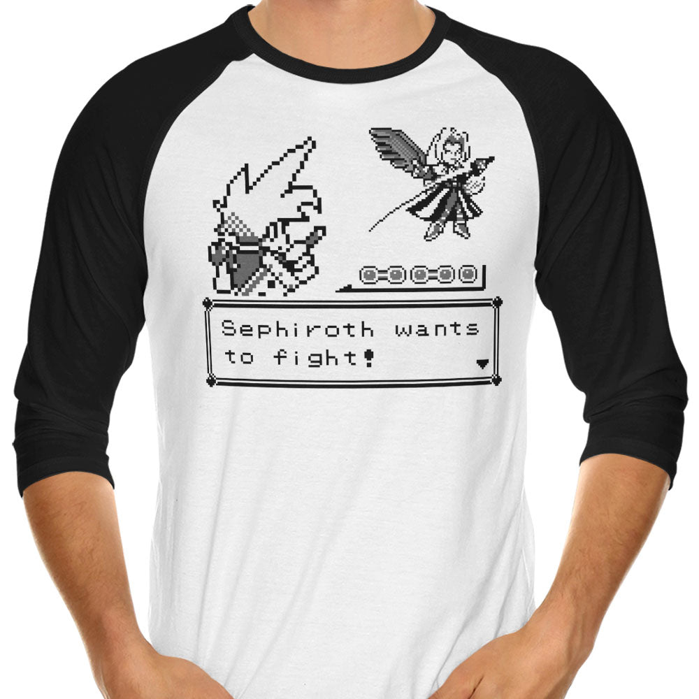 Pocket Fantasy VII 3/4 Sleeve Raglan - Adult & Kids T-Shirts, Sweatshirts & Hoodies apparel design preview 1
