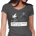 Pocket Fantasy VII Women's V-Neck - Adult & Kids T-Shirts, Sweatshirts & Hoodies apparel design preview 1