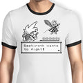 Pocket Fantasy VII Ringer - Adult & Kids T-Shirts, Sweatshirts & Hoodies apparel design preview 1