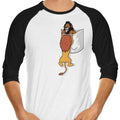 Pocket King 3/4 Sleeve Raglan - Adult & Kids T-Shirts, Sweatshirts & Hoodies apparel design preview 1