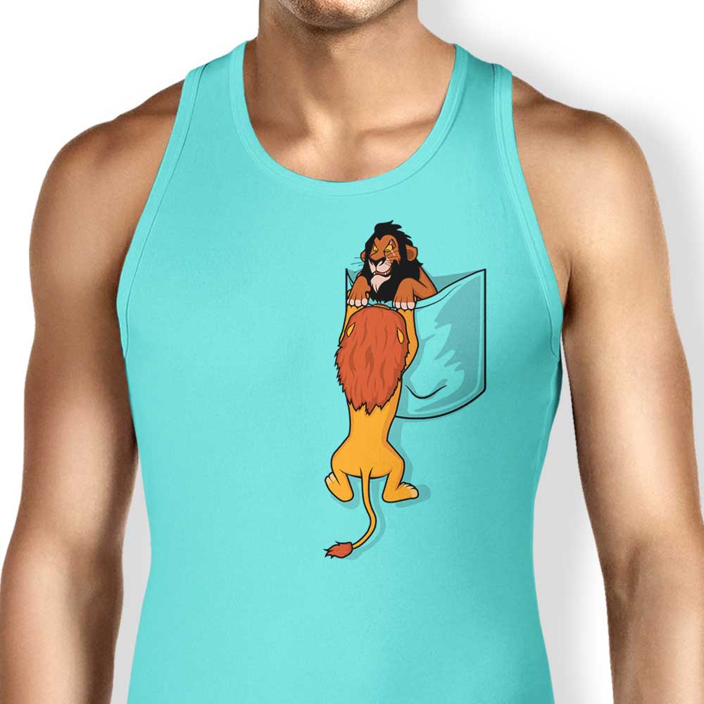Pocket King Tank Top - Adult & Kids T-Shirts, Sweatshirts & Hoodies apparel design preview 1