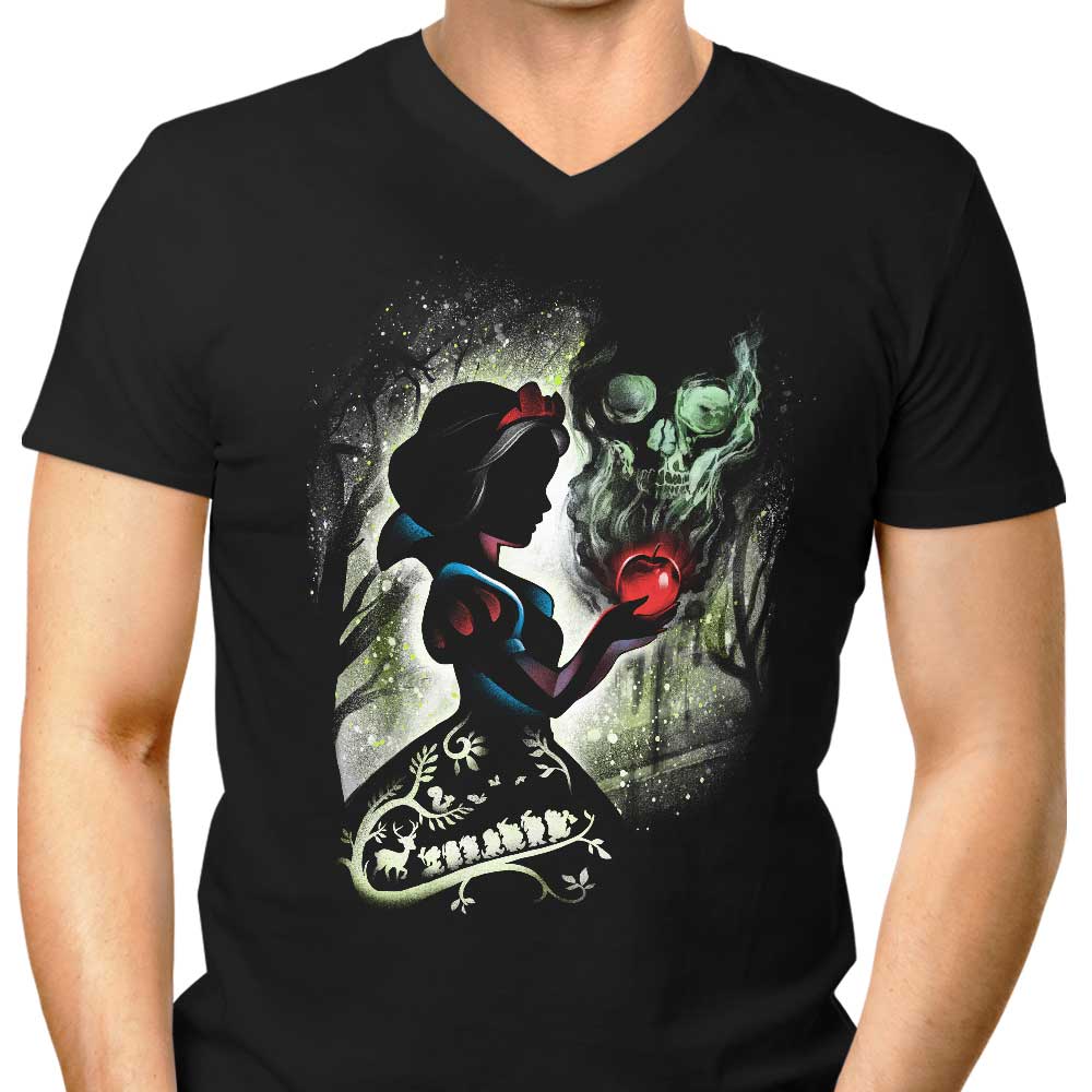 Poison Apple Men's V-Neck - Adult & Kids T-Shirts, Sweatshirts & Hoodies apparel design preview 1