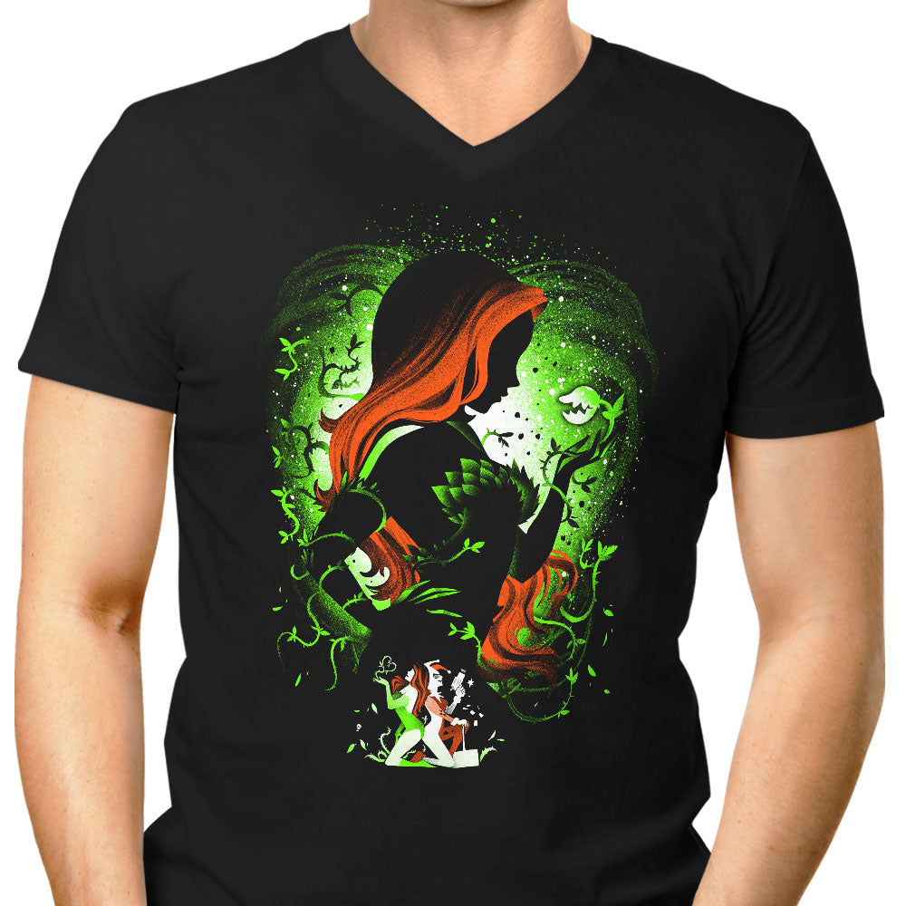 Poison Green Men's V-Neck - Adult & Kids T-Shirts, Sweatshirts & Hoodies apparel design preview 1