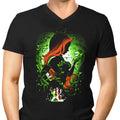 Poison Green Men's V-Neck - Adult & Kids T-Shirts, Sweatshirts & Hoodies apparel design preview 1