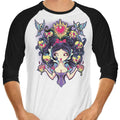Poisoned Mind 3/4 Sleeve Raglan - Adult & Kids T-Shirts, Sweatshirts & Hoodies apparel design preview 1